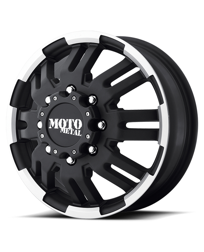 MOTO METAL MO963 DUALLY BLACK MACHINED Showster